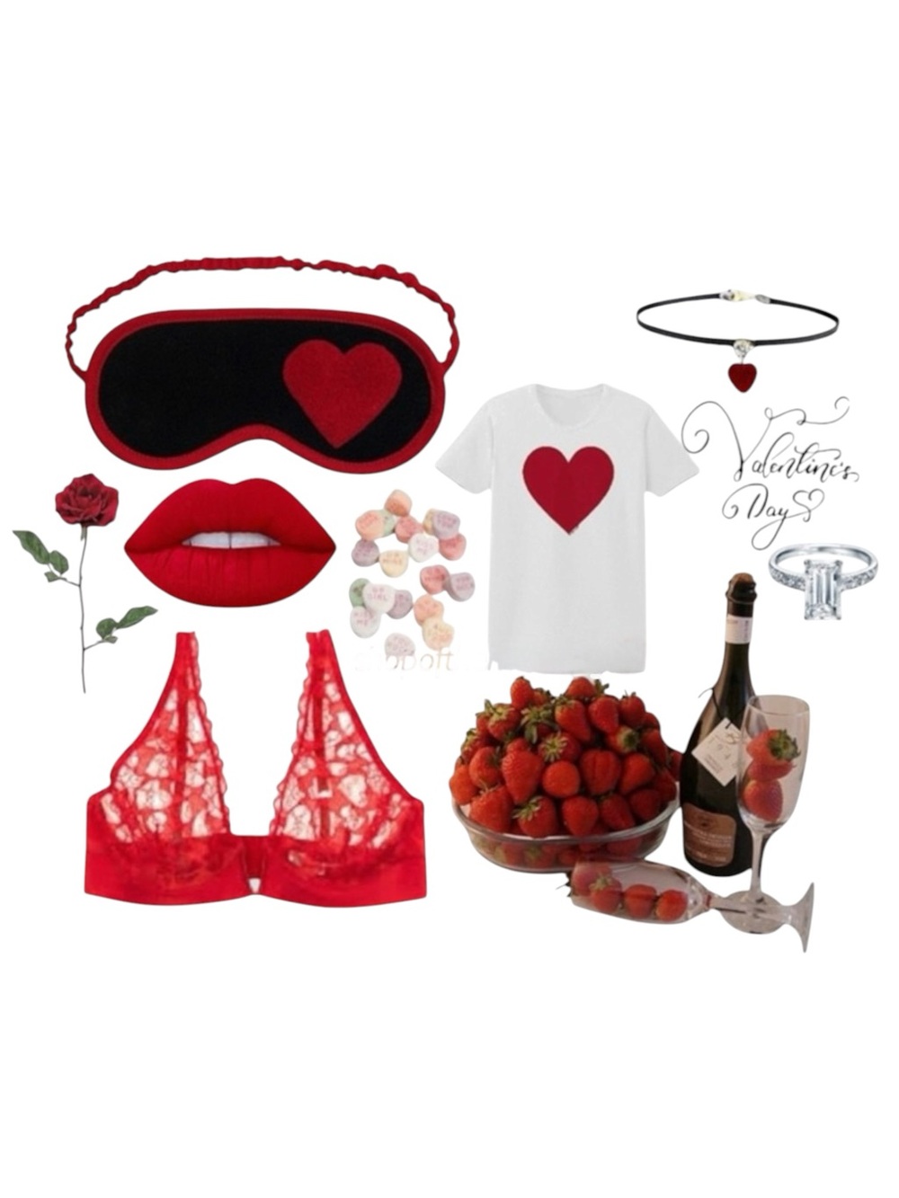 new Mimi Holliday ❤︎︎ Poison Ivy Deep V Plunge ❤︎︎ Heart Lace Bra ❤︎︎ Scarlet - Picture 5 of 16